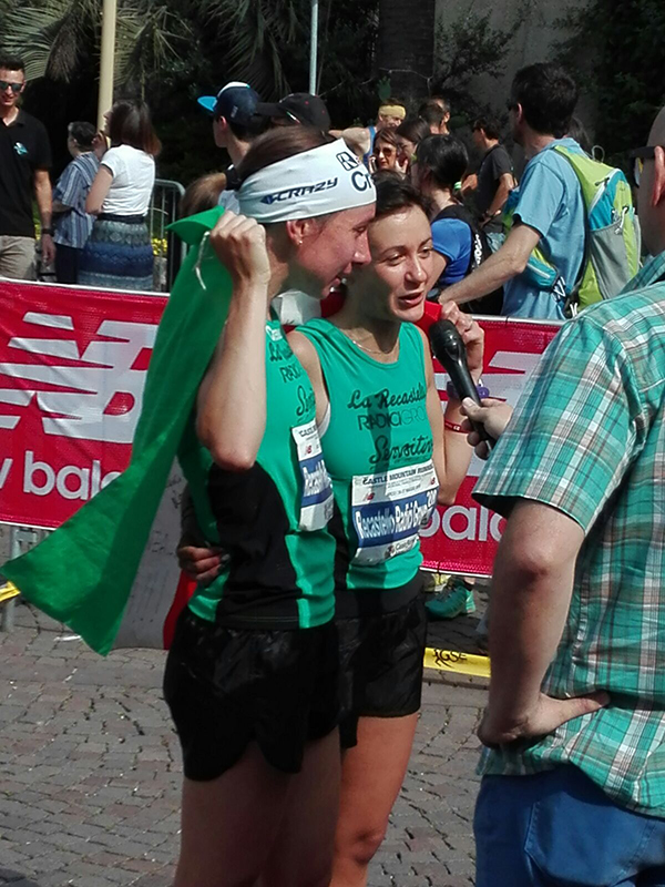 Alice Gaggi e Samantha Galassi
CAMPIONESSE D’ITALIA A STAFFETTA